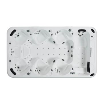 Плавательный СПА бассейн с противотоком Bigeer Гранде (рис.2)